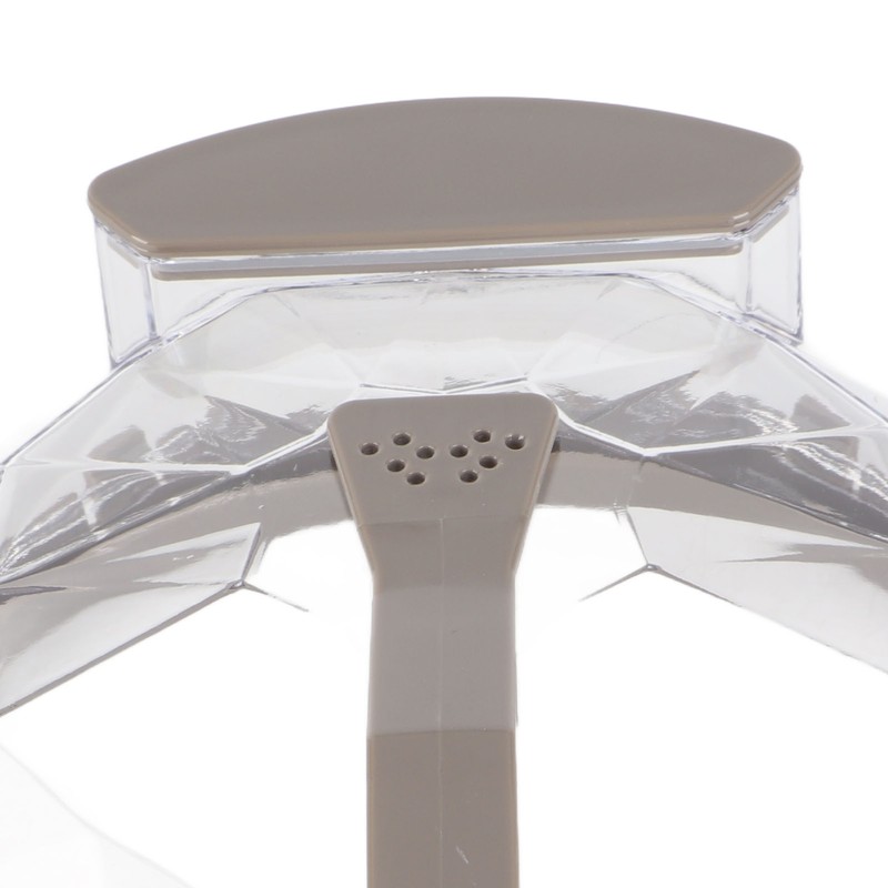 Microwave Splash Heating Cover PC Food Splatter Guard with Extension