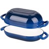 VORRINGARD Enameled Cast Iron Sourdough Bread Oven, Dutch Oven, Loaf