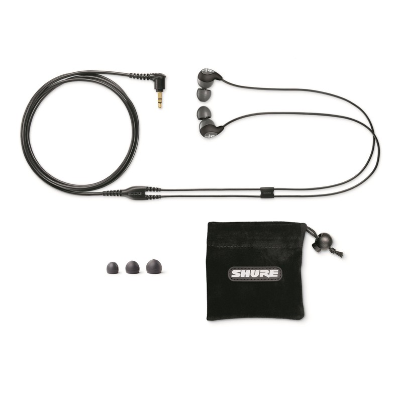 SHURE イヤホン SEシリーズ SE112 カナル型 グレー SE112GR-A 【国内正規品】