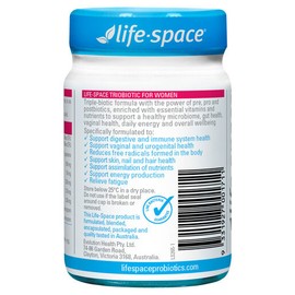 Life-Space TrioBiotic for Women 30 Capsules