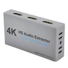 4k HDMI Audio Extractor HighDefinition with 1 Points 2 Converter