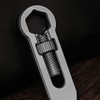 AIXXCUVQ Portable Multi-Functional Pry Bar Tool Mini Key Chain Multi-Functional