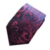 ONE LIMITATION NK004 Men's Necktie, Business Paisley, Solid Suit, Stylish