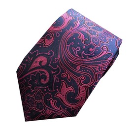 ONE LIMITATION NK004 Men's Necktie, Business Paisley, Solid Suit, Stylish