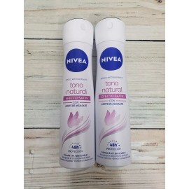 Nivea Aclarado Natural Efecto Satin 150ml Spray Antitraspirant