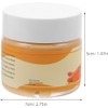 Hemobllo Mascarilla Facial Efecto Humectante Hidratante de Arcilla de Jengibre
