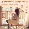 YSense Wear Women's Cute Animal Socks 5 Pairs, Multicolor