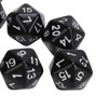 Polyhedral Dice Set, 10 Pieces D20 Polyhedral Dice, 20 Sided