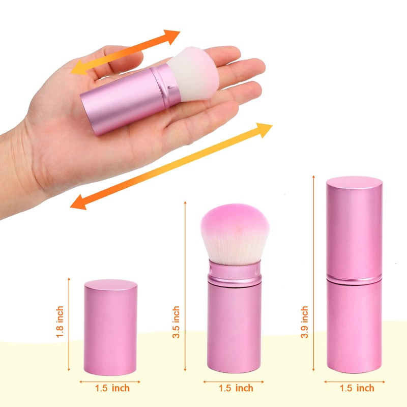UNIMEIX Makeup Brush Sunscreen Applicator Retractable Kabuki Blush Brush Foundation