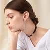 UNICRAFTALE About 40pcs 2 Colors 10mm Half Ball Post Earring