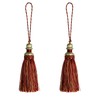 HedongHexi 2 Pack Tassel Key Tassel with Loops, Handmade Tassel