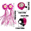 TEAONE Scooter Handlebar Streamers, 2 PCS Bicycle Grips Ribbon with