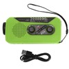 Emergency Radio Hand Power Generation Solar Radio with LED Flashlight
