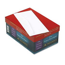 SOUJ55410 - Southworth 25% Cotton Linen Envelopes