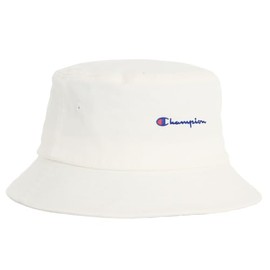 Champion 587-006A Bucket Hat Script Logo, white