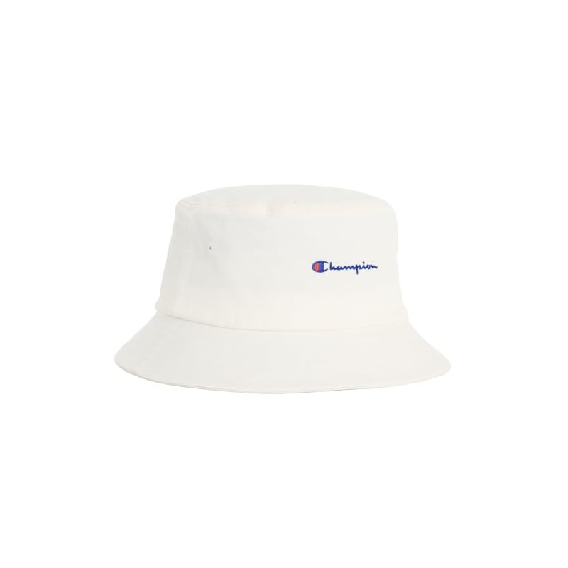 Champion 587-006A Bucket Hat Script Logo, white