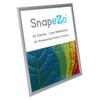 SnapeZo 2-Pack 18x24 Inches Silver Poster Frames, Front-Loading Snap Frame,
