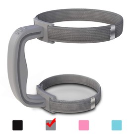 Yoelike - 5 Colors - New Upgrade Adjustable Handle Fit for 20 Oz to 40 Oz of YETI, RTIC, Ozark Trail, Simple Modern, Beast, SUNWILL, ALOUFEA, All Brand Travel Tumbler Cup Mug Bottle BPA FREE (Gray)