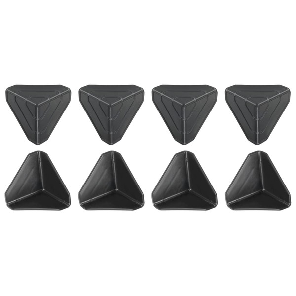 MECCANIXITY Corner Protector PP Plastic 3.5" x 3.5" x 3.5"