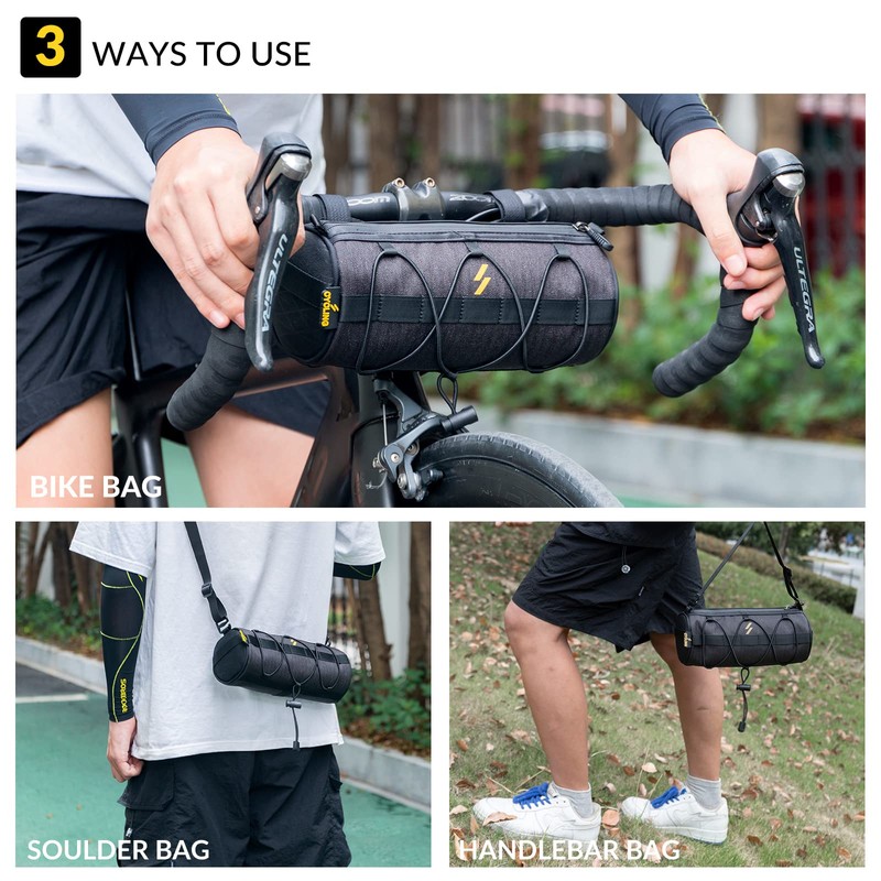 ROCKBROS Bike Handlebar Bag Bicycle Front Bag Large Capacity Cycling