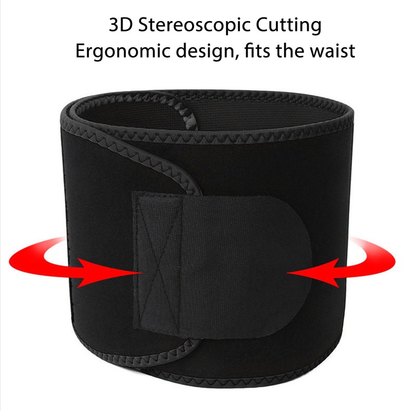 Waist Trimmer Belt Adjustable Waist Back Trainer Support Brace for