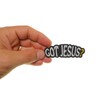 Got Jesus Patch - 3x1 inch. Embroidered Iron on Patch