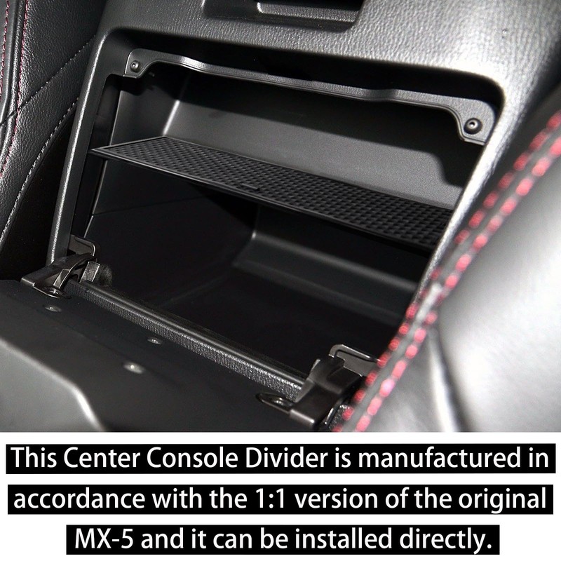 RUNROAD Center Console Organizer Dividers Compatible with Mazda MX-5 RF