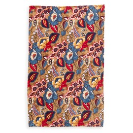 Vera Bradley Fleece Plush Throw Blanket, Botanical Beauty
