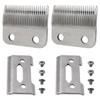 2 Hole Rustproof Steel Clipper Blade Replacement for Wahl for