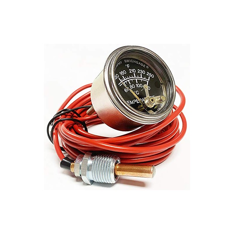 Murphy by Enovation Controls 20T-250-20-1/2 Temperatura Swichgage (10702050)