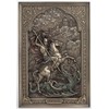 Veronese Design Saint George Dragon Slayer - Placa de pared