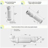 Self-Sealing Waterless P Trap 1-1/2", One Way Sanitary HepvO Waste