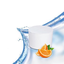 WENKO Raumentfeuchter Drop Nachfüller 1000 g mit Orangenduft Luftentfeuchter, Nachfüllpack Weiß