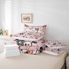 Manfei Cute Dog Comforter Set in a Bag 7 Pieces