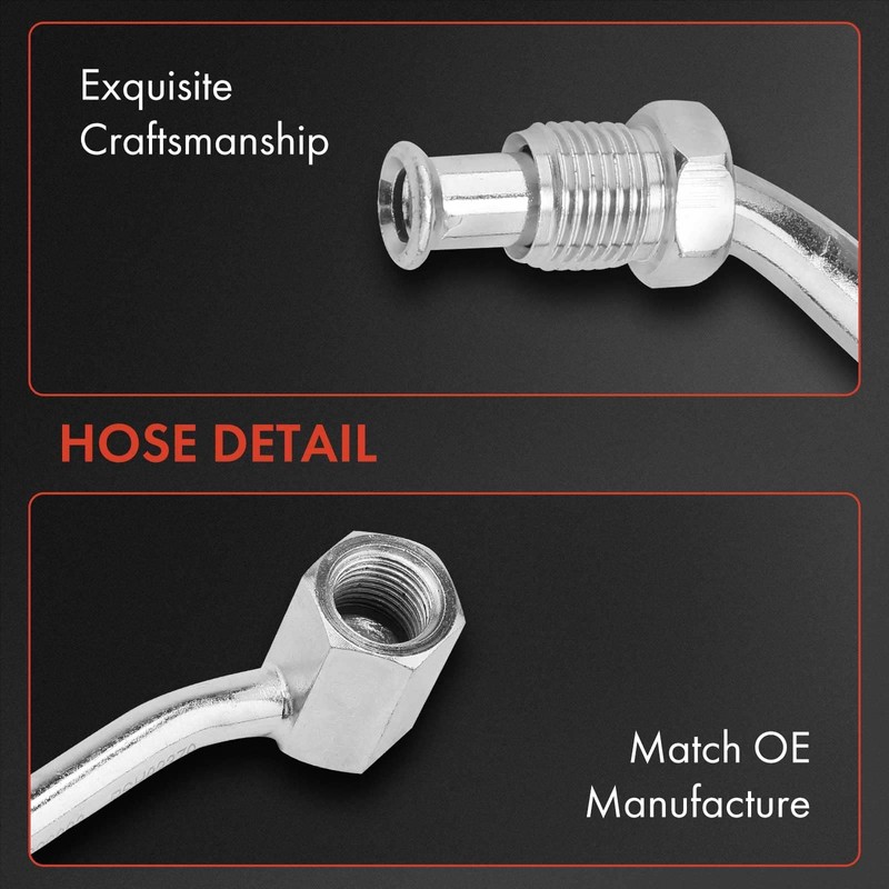 A-Premium Power Steering Pressure Hose Line Assembly Compatible with Ford