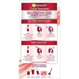 Garnier Hair Color Sensation Rich Long-Lasting Color Cream, 5.0 Medium Natu