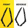 WenQi Pair Rear Bumper Brackets For 2013-2019 Nissan Sentra Driver