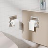 WZKALY Toilet Paper Holder 2 Pack, Recessed Pivoting Toilet Paper