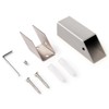 NINETREX Towel Hooks Brushed Nickel Stainless Steel Heavy Duty Modern