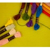 12 Skeins Embroidery Threads, Cross Stitch Thread Fiber Cotton of