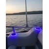 Young Marine Stainless Steel Cup Holder with Light and Drain