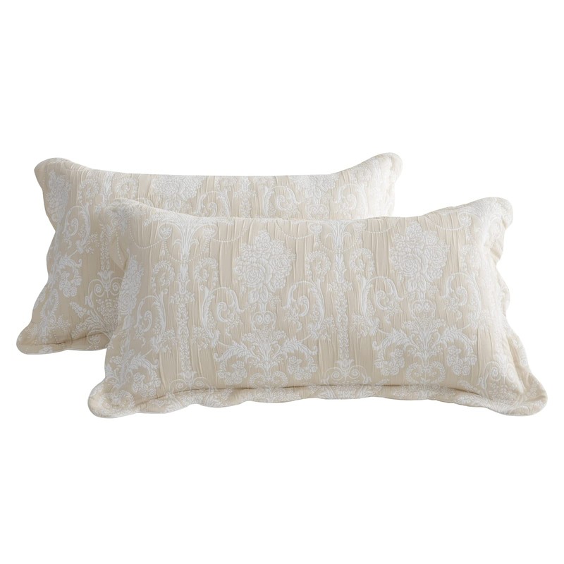 Blythease Oversized King Bedspread 128x120 Extra Wide, Jacquard Matelasse Damask