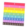 predolo 51Pcs Colorful Fraction Cubes Math Materials Learn Fraction Equivalence