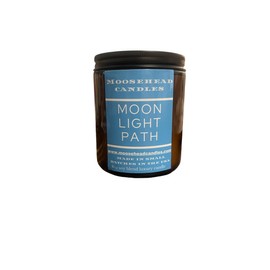 Moosehead candles Moon Light Path (type) BBW scented 8 oz candle | Scented Gift Box So perfect Christmas gift. Jasmine Lavander, lily of Valley, Soft musk