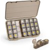 ROWNYEON ROWNYEON Pill Box Organiser 7 Day Weekly Pill Boxes