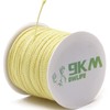 9KM DWLIFE Braided Kevlar Cord, 1000lb 3mm 100Ft, High Tensile