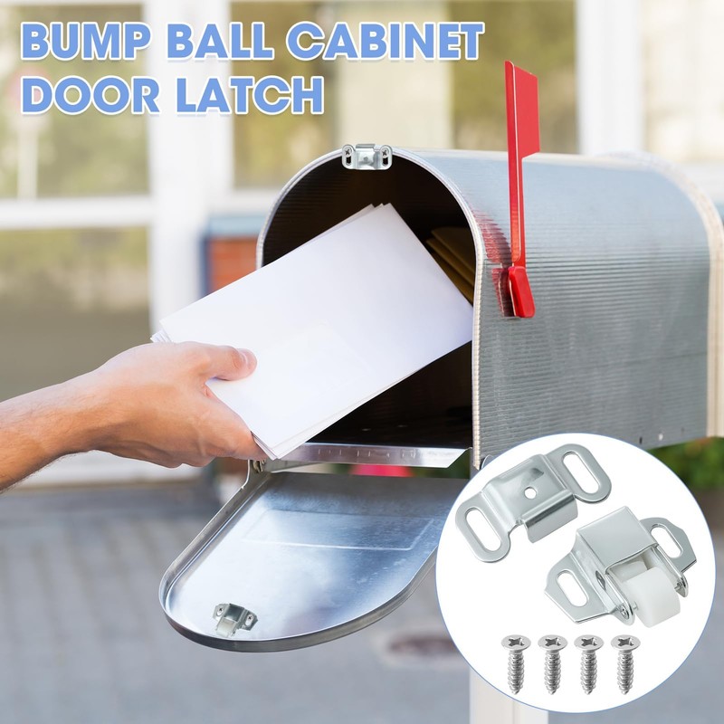 Mailbox Replacement Roller Catch Latch, Durable Roller Catch Latch with