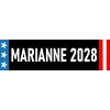Marianne 2028 Sticker Marianne Williamson for President Bumper Sticker