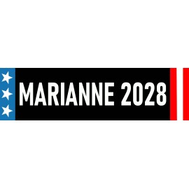 Marianne 2028 Sticker Marianne Williamson for President Bumper Sticker