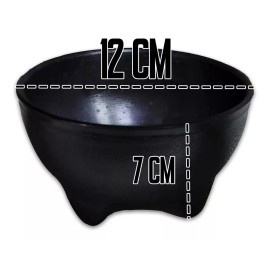 MDJ 5 Salseras Tipo Molcajete De Plástico